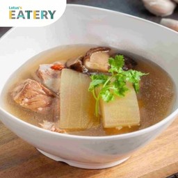 แกงจืดฟักซี่โครงหมูมะนาวดอง (ข้าวขาหมู พ.4)