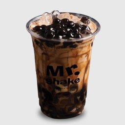 ชานมบราวน์ชูการ์ไซรัป + ไข่มุก