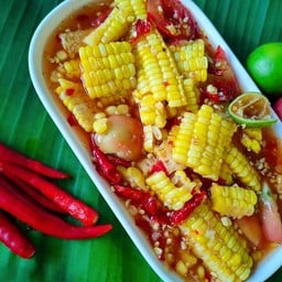 ตำข้าวโพด