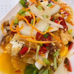 ยำไข่ดาว