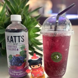 น้ำองุ่น โซดา ไซรัปหญ้าหวาน