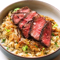 STEAK & ONIONS BOWL
