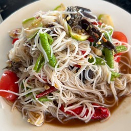 ตำซั่วขนมจีน