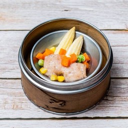 63. กุ้งเด้ง-ข้าวโพดอ่อน