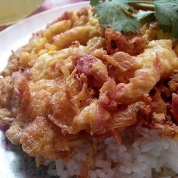 ข้าวไข่เจียวแหนม