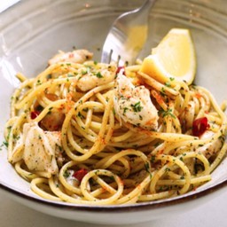 CRAB GARLIC BUTTER PASTA