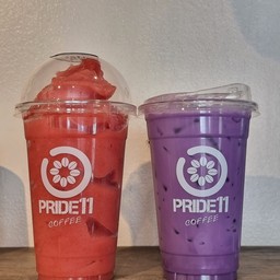 โปรโมชั่นแก้วที่1สตอเบอรี่ปั่นแก้วที่2นมสดเผือกหอม