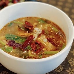 ต้มแซ่บกระดูกอ่อน(ถ้วย)