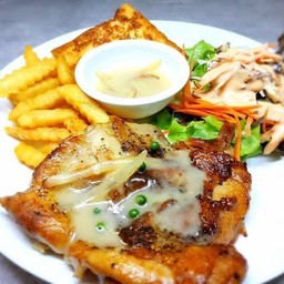 สเต็กไก่พริกไทยดำ ไอเฮีย