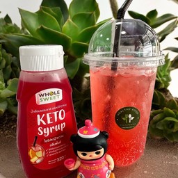 น้ำพั้นช์โซดาไซรัปหญ้าหวาน