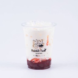 สตอเบอร์รี่พีเมี่ยม ลาเต้