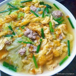 ต้มจืดไข่น้ำหมูสับ