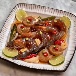 새우관자장 Soy Sauce Marinated Shrimp and Scallops_A1