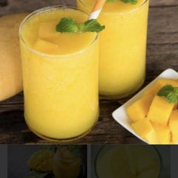 น้ำมะมวงปั่นสด