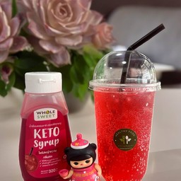 น้ำสละ โซดา ไซรัปหญ้าหวาน