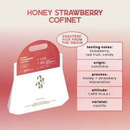 Honey Strawberry Cofinet (100g)