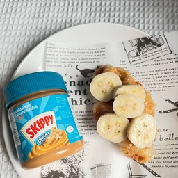 ครอฟเฟิล เนยถั่วกล้วย