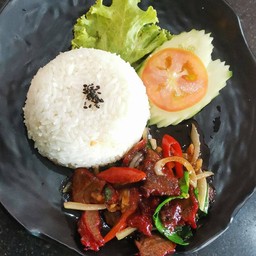 ข้าวเนื้อแดง