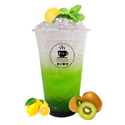 กีวี่ เพียวเร่ โซดา เย็น - ICED PUREE KIWI SODA