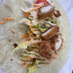 สลัดแรป ออน กรีน (slad wrap on green )
