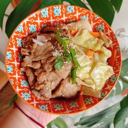 ข้าวหมูเกาหลี