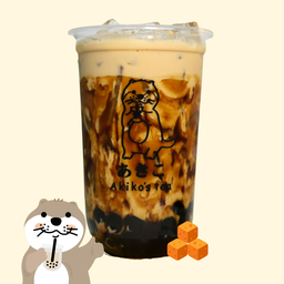ชานมไต้หวันบราวน์ชูก้าร์ x ไข่มุกออนเซน