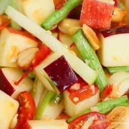 ตำแอปเปิ้ลปูปลาร้า