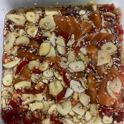 แซลมอนดองซีอิ๊ว