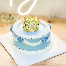 ครึ่งปอนด์ เค้กวันเกิดมงกุฎเลือกสีได้