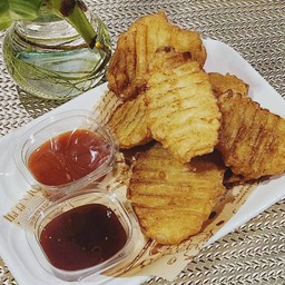 มันฝรั่งแผ่นทอด