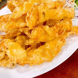 เห็ดออรินจิทอดน้ำปลา
