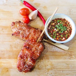 หมูปิ้งรสลาบ