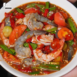 ตำเหลากุ้งทูโทน