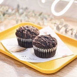 มัฟฟินช็อกโกแลต 2 ชิ้น อร่อยมาก