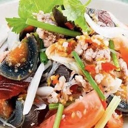 ยำไข่เยี่ยวม้า