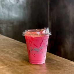 Pink milk