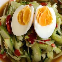 ตำแตงไข่ต้ม