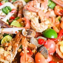 ยำวุ้นเส้นทะเลรวม.