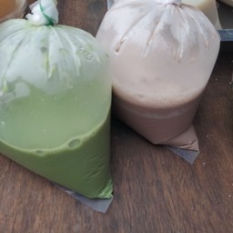 ชาเขียว+โอวัลติน