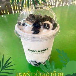 มะพร้าวนมสดปั่นเฉาก๋วย