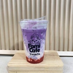 Taro milk x Strawberry 20oz.เผือกหอมสตรอว์เบอร์รี่