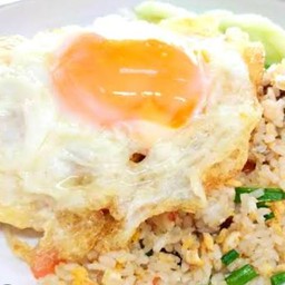 ข้าวผัดกุนเชียง+ไข่ดาว