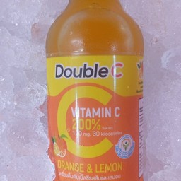 ดับเบิ้ลซี วิตามิน รสส้มและเลมอน 160 มล