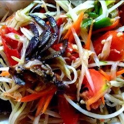 ส้มตำไทยปู