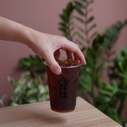 Iced Americano Honey (อเมริกาโน่น้ำผึ้ง) เย็น