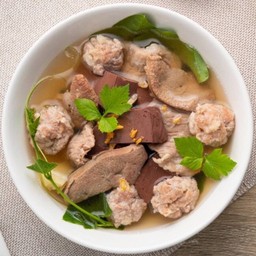 เกาเหลาเลือดหมู ธรรมดา