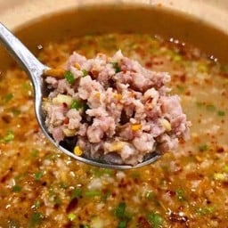 ต้มยำหมูสับ