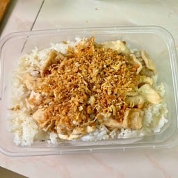 ข้าวไก่กระเทียม