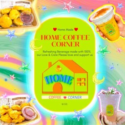Home Coffee Corner (อาหารและเครื่องดื่ม)   🍎🌧️🍨 _