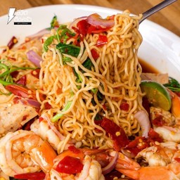 ตำมาม่า (ปูปลาร้า)